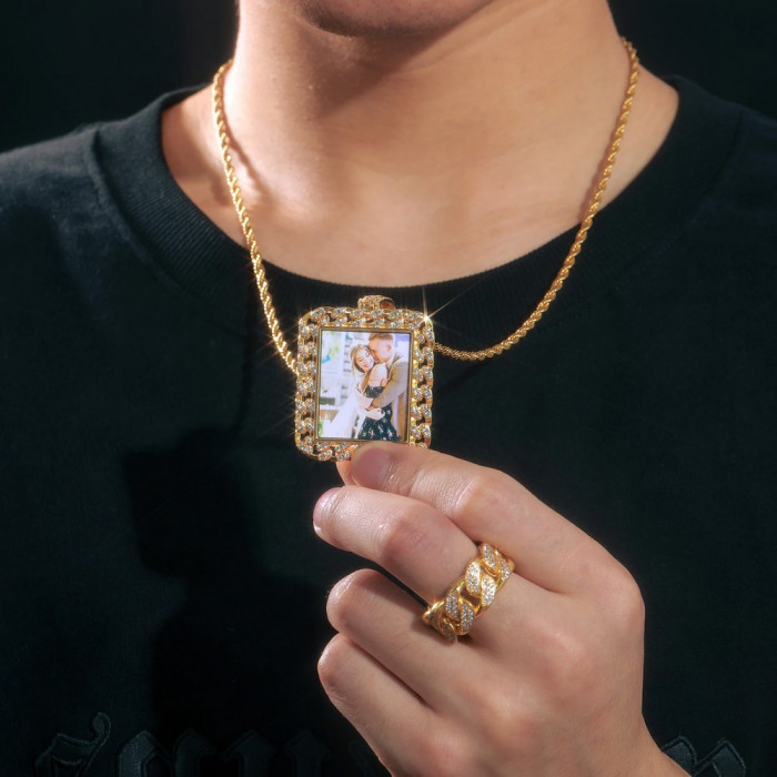 Pendentif personnalisable photo