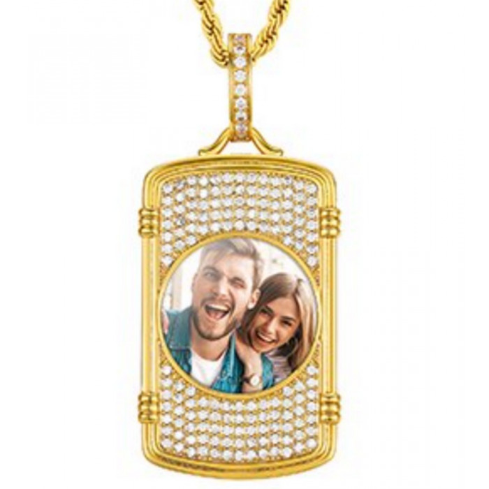 Joli Pendentif personnalisé photo