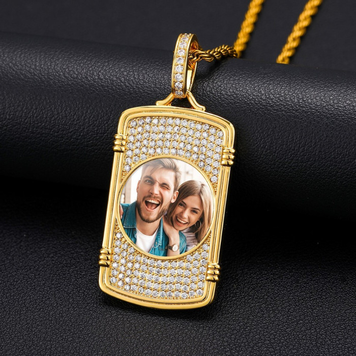 Joli Pendentif personnalisé photo