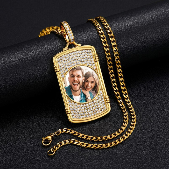 Joli Pendentif personnalisé photo