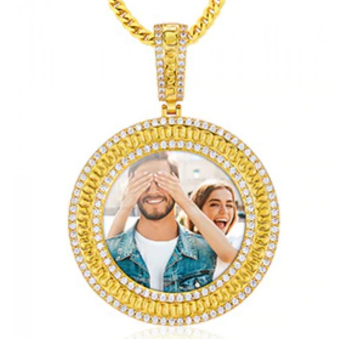 LINA Pendentif personnalisé photo