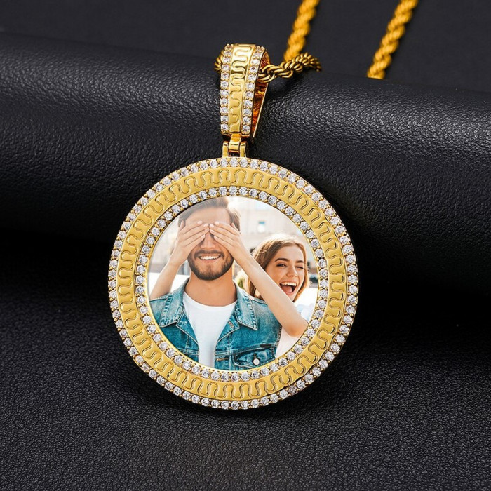 LINA Pendentif personnalisé photo