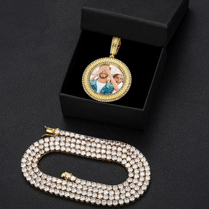 LINA Pendentif personnalisé photo