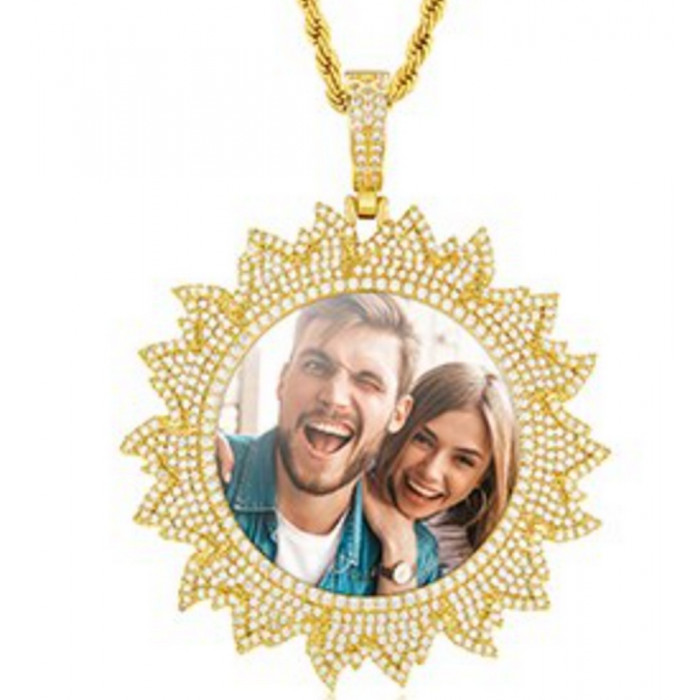 MARY Pendentif personnalisé photo