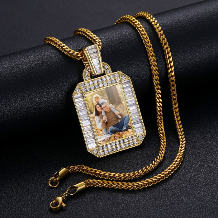 ERNANE Pendentif personnalisé photo