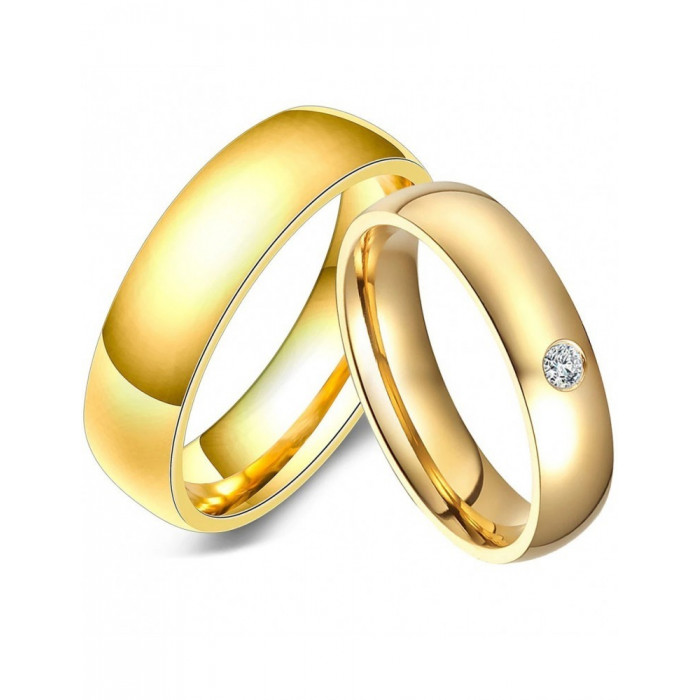 Alliance personnalisable pour homme et femme en...