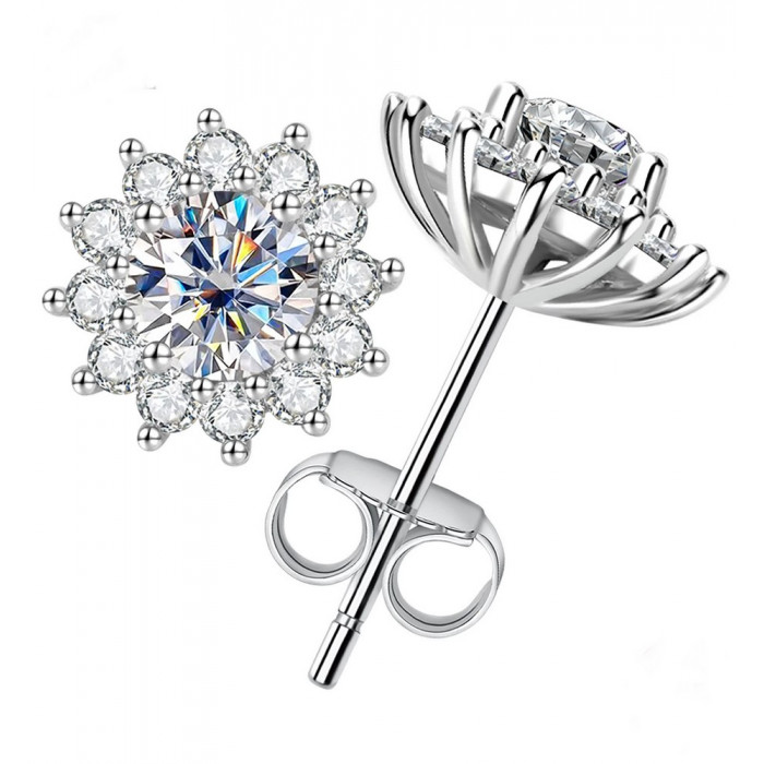 MIRELLA Boucles d'oreilles Moissanite