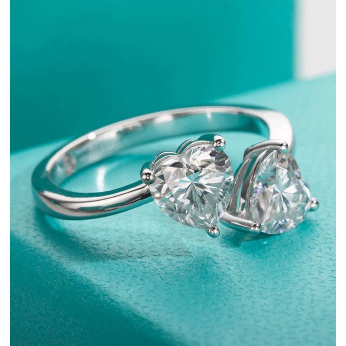 BEA Bague Moissanite femme