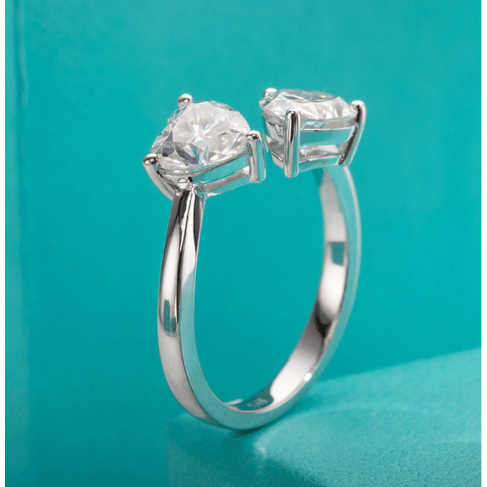 BEA Bague Moissanite femme