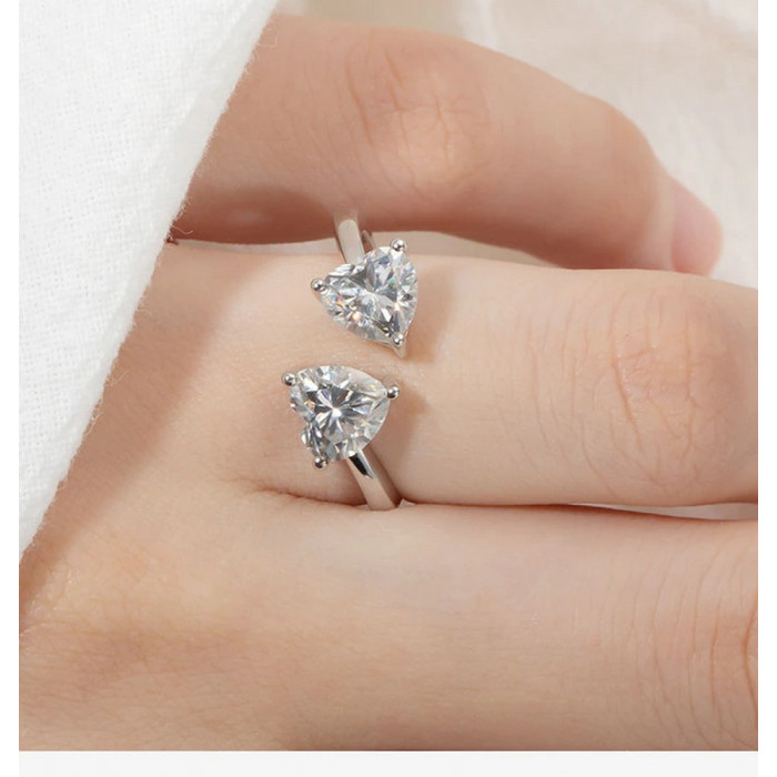 BEA Bague Moissanite femme