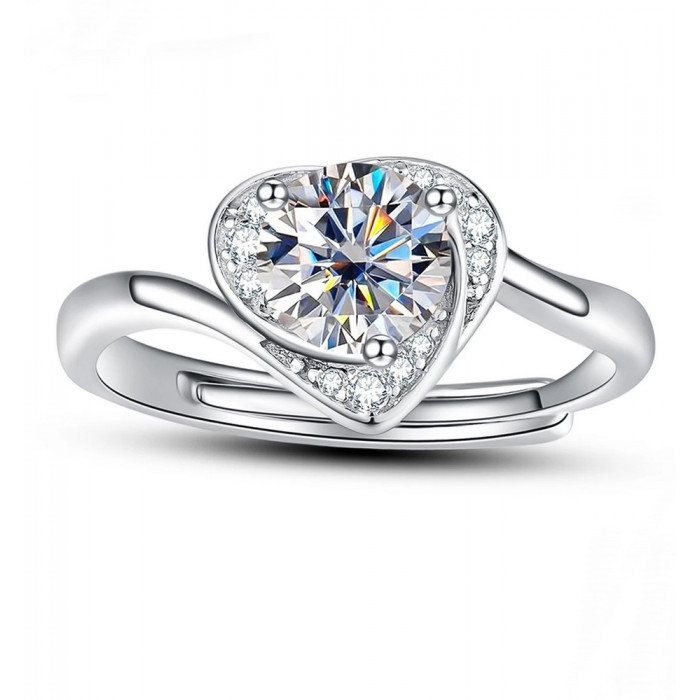 MARIANA Bague Moissanite femme