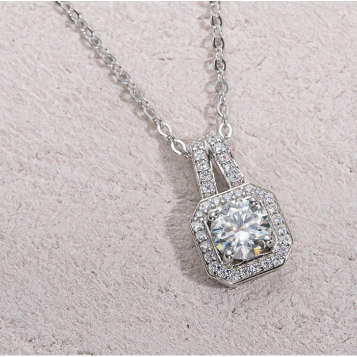 RAKEL Pendentif Moissanite