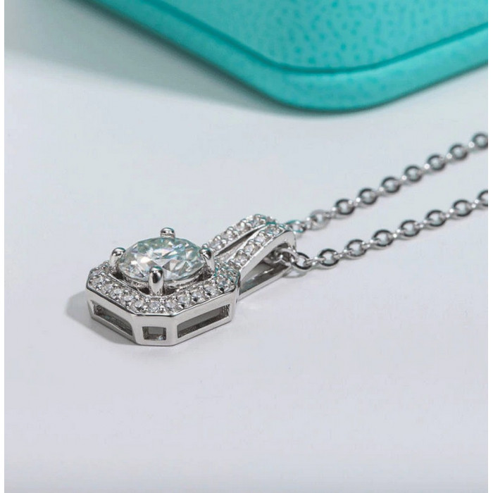 RAKEL Pendentif Moissanite