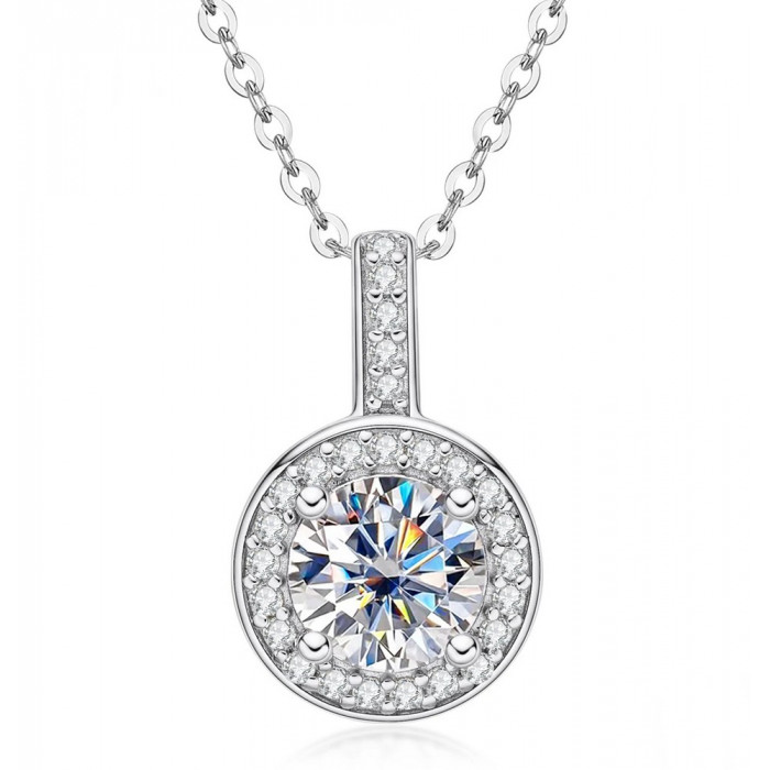 BELLA Pendentif Moissanite