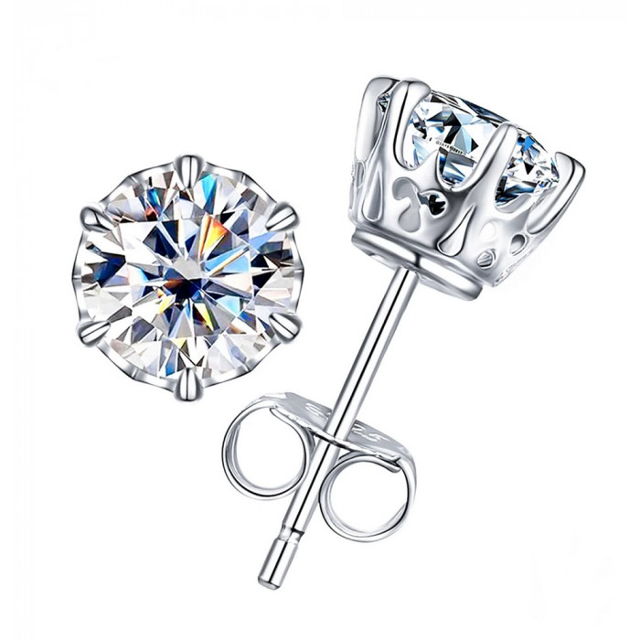 KORINA Boucles d'oreilles Moissanite