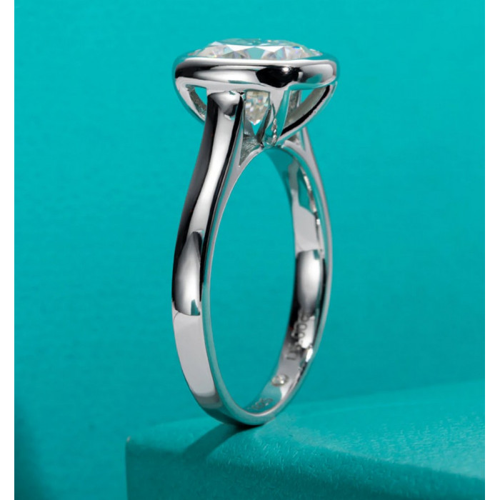 ESMELDA Bague Moissanite
