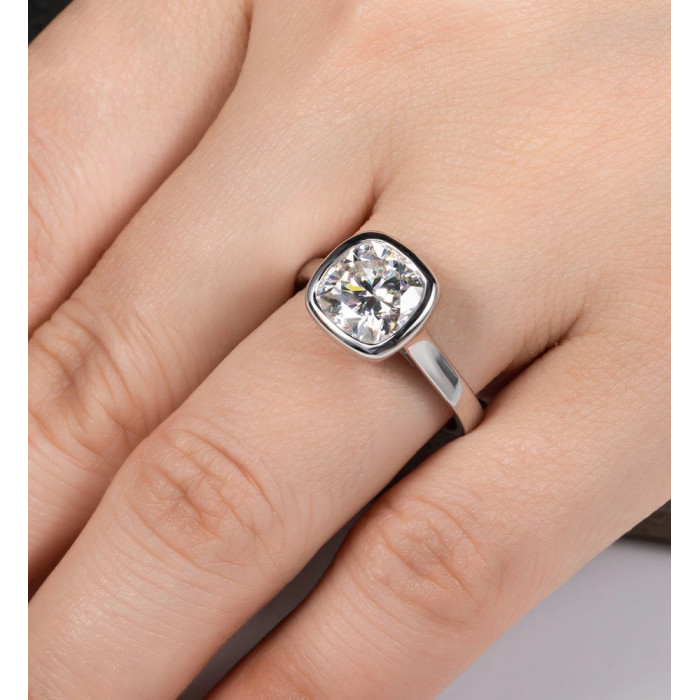 ESMELDA Bague Moissanite