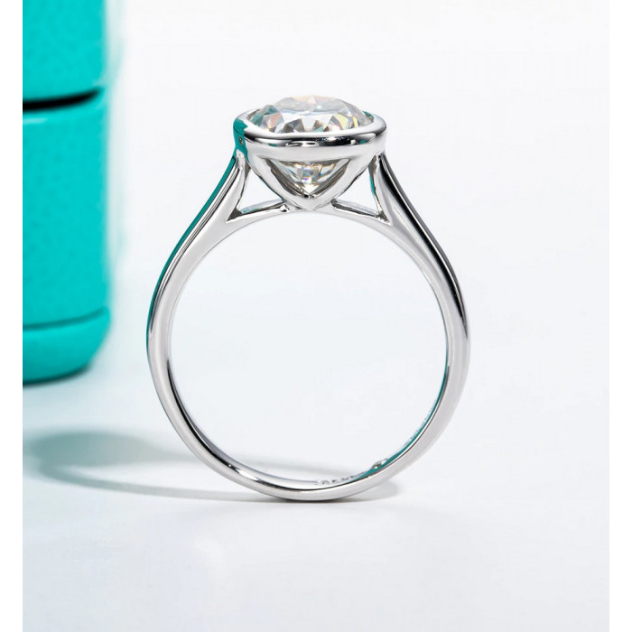 ELYOR Bague Moissanite