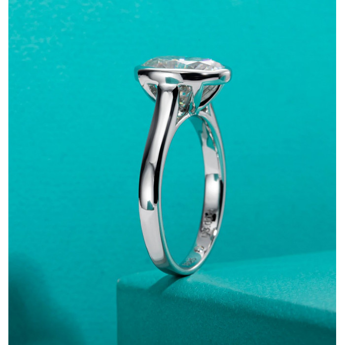 ELYOR Bague Moissanite