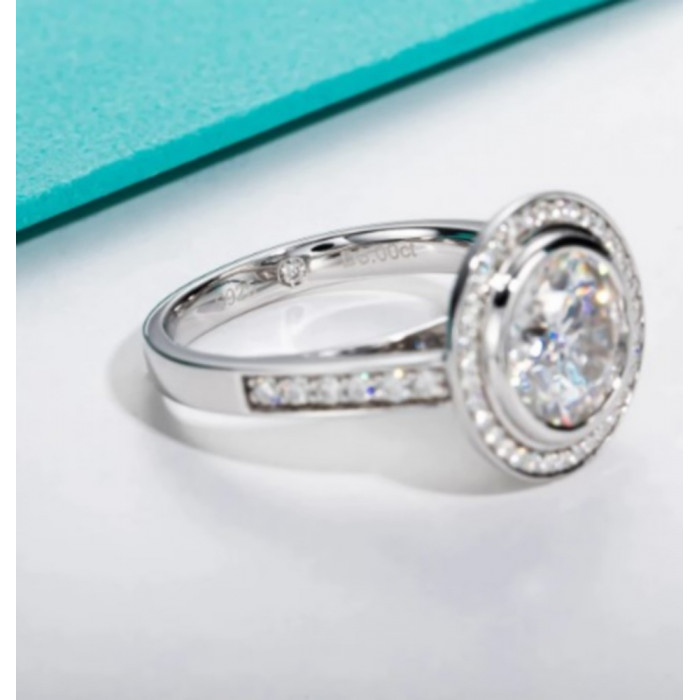 ELYAM Bague Moissanite
