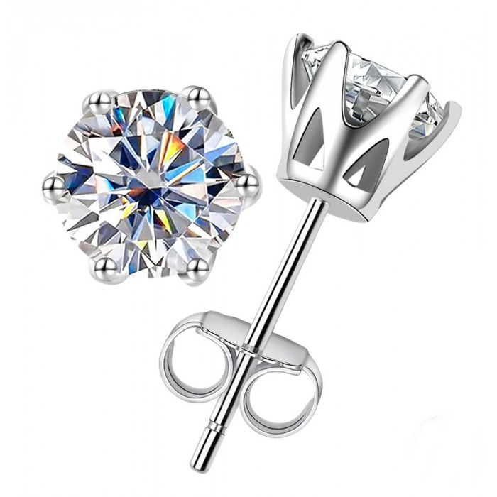 SHARON Boucles d'oreilles Moissanite