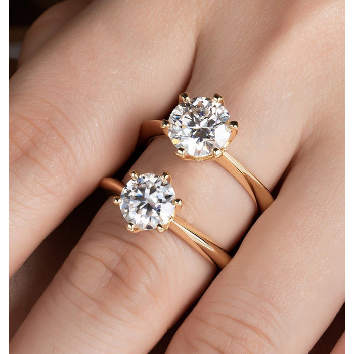 KATERINA Bague Moissanite