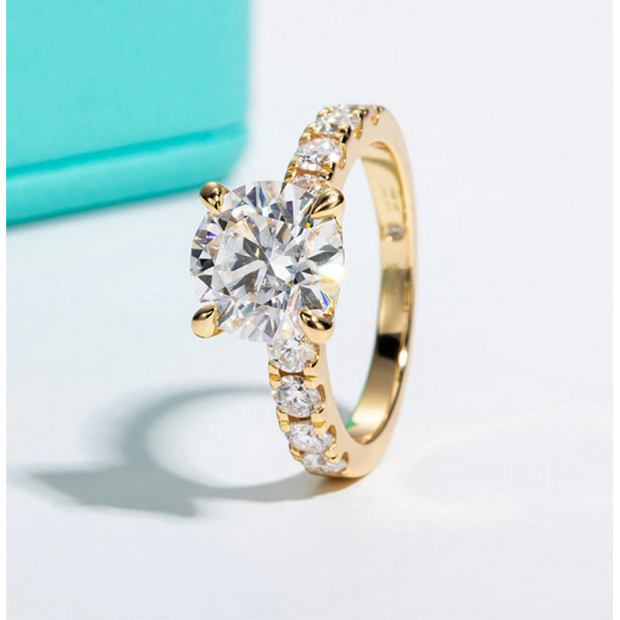 AMARINA Bague Moissanite