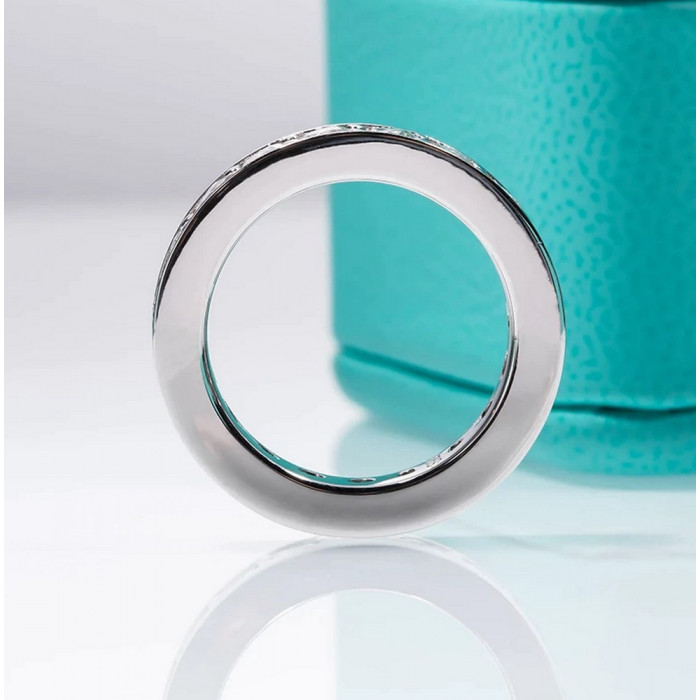 Alliance Moissanite en argent