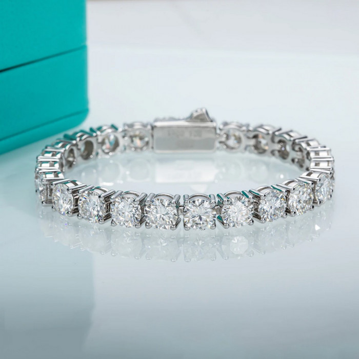 Bracelet tennis Moissanite