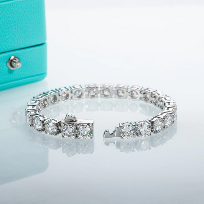 Bracelet tennis Moissanite