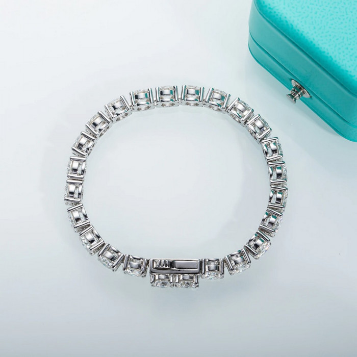 Bracelet tennis Moissanite