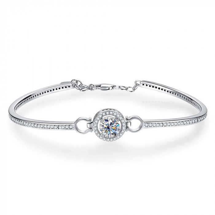 Gourmette Moissanite