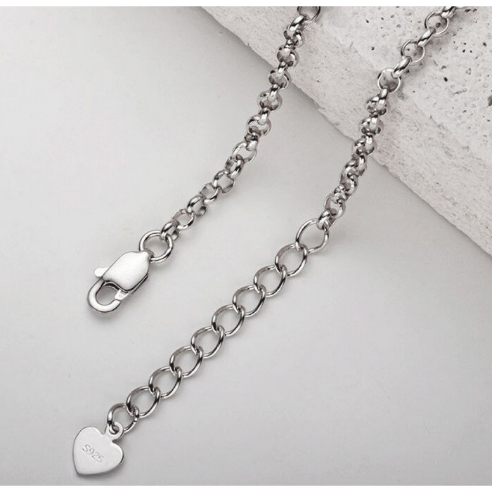 Bracelet à trèfle Moissanite