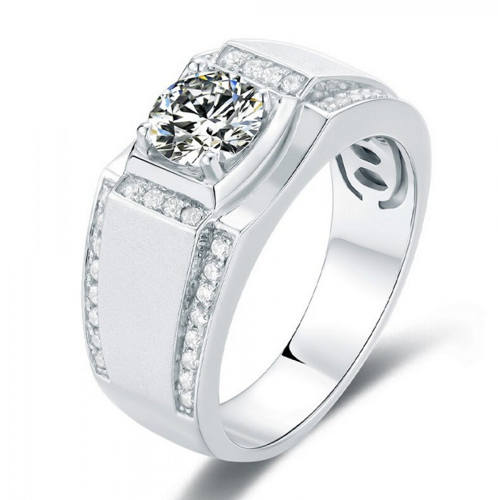 FLORIENT Chevalière avec Moissanite