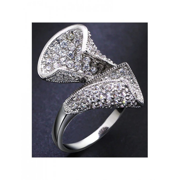 KARINA Bague Plaqué Or Oxydes de Zirconium