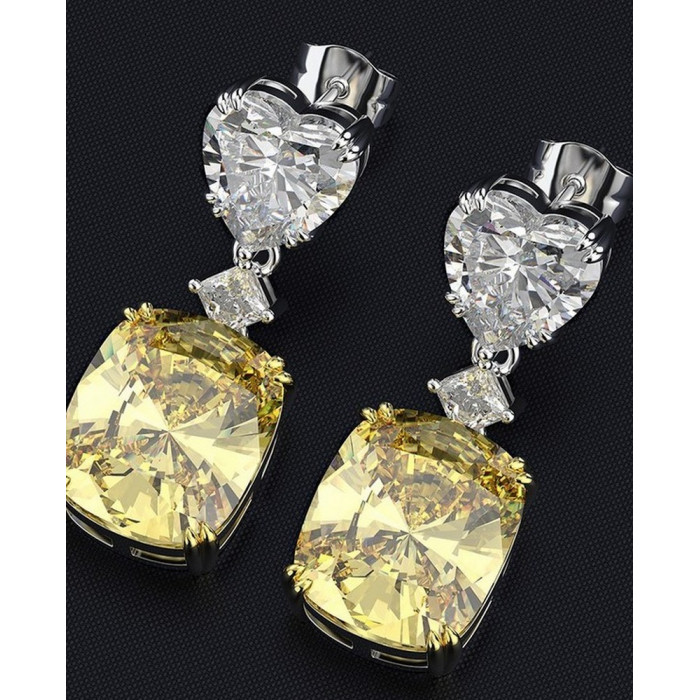 Boucles d'oreilles Cœur Argent
