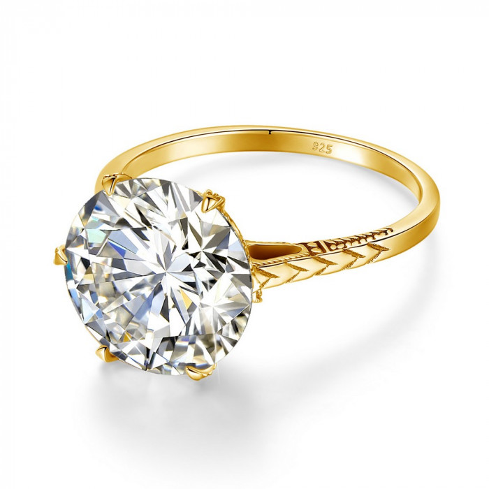 Maïna Bague Moissanite