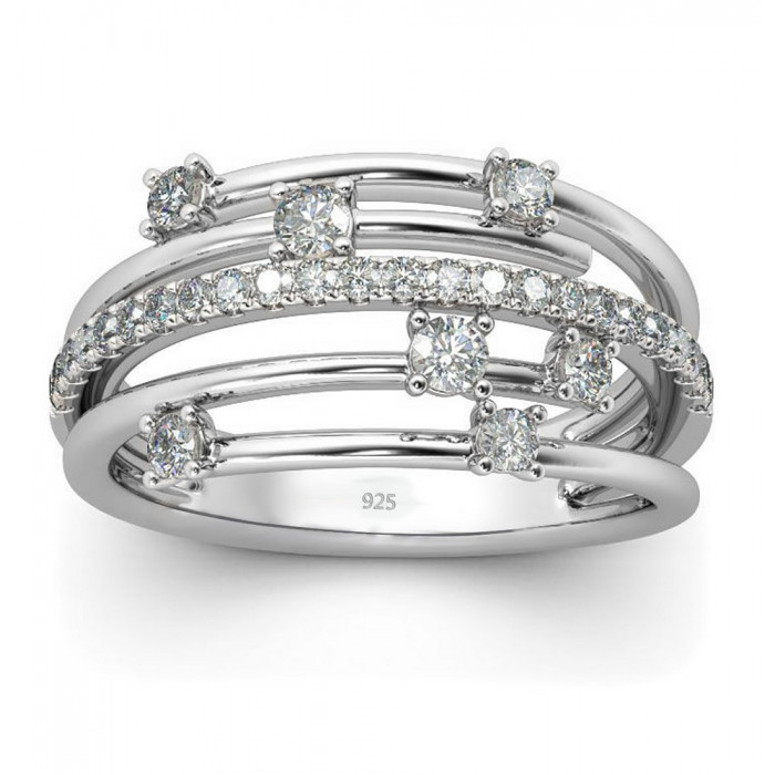 Keyra Bague Moissanite