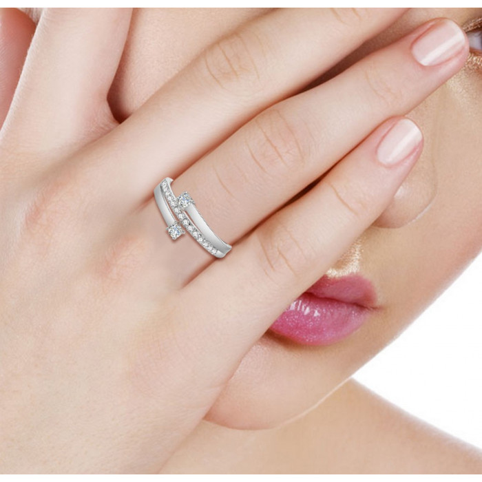 Youna Bague Moissanite
