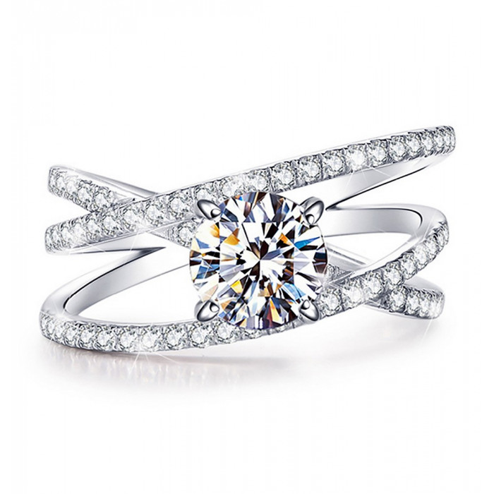 Youna Bague Moissanite
