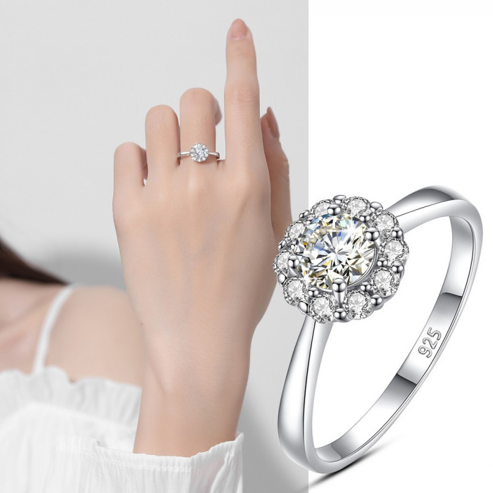 Mariem Bague Moissanite