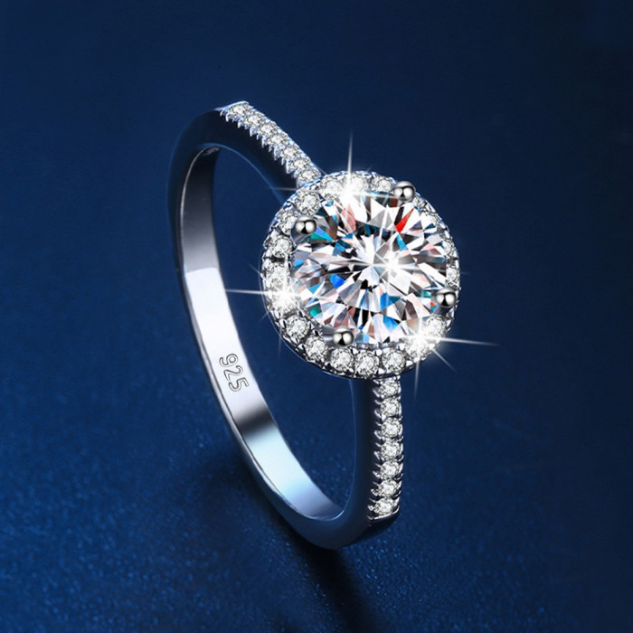 Layanah Bague Moissanite
