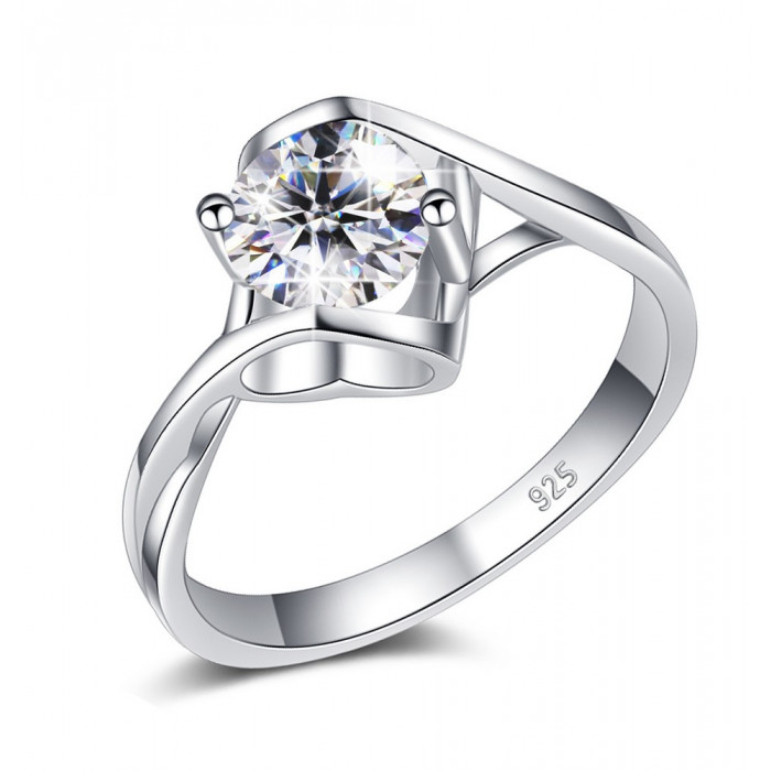 Norhane Bague Moissanite