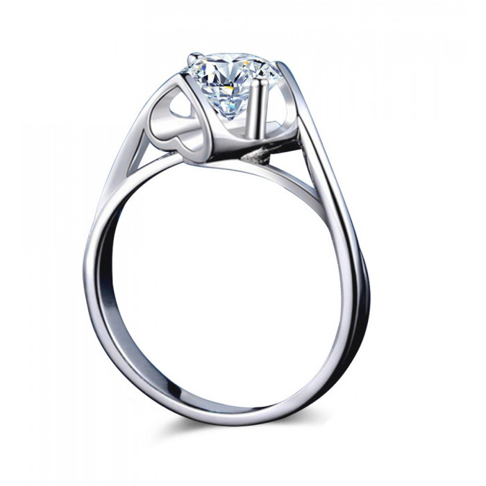 Norhane Bague Moissanite