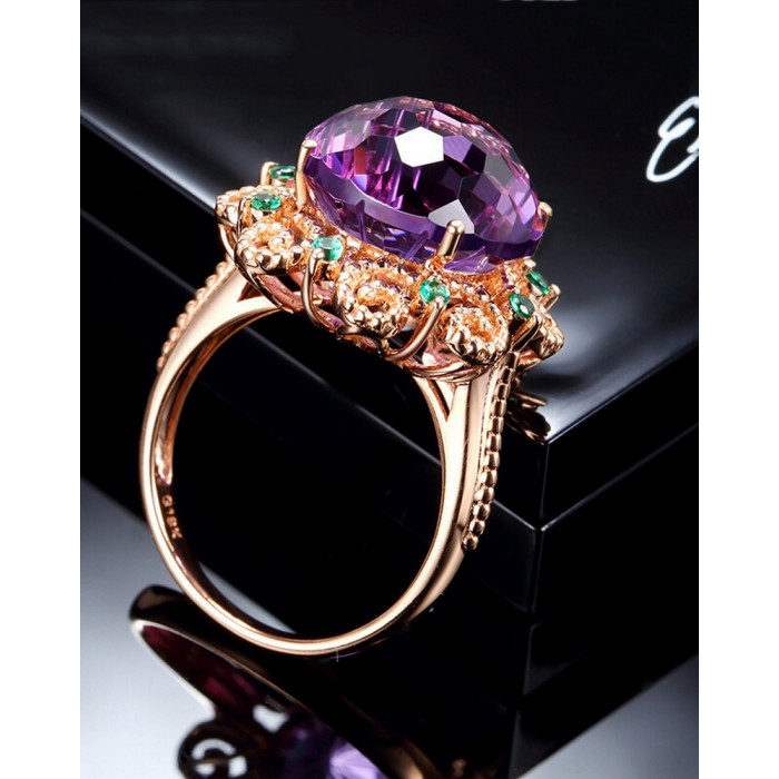 KARYNA Bague en plaqué