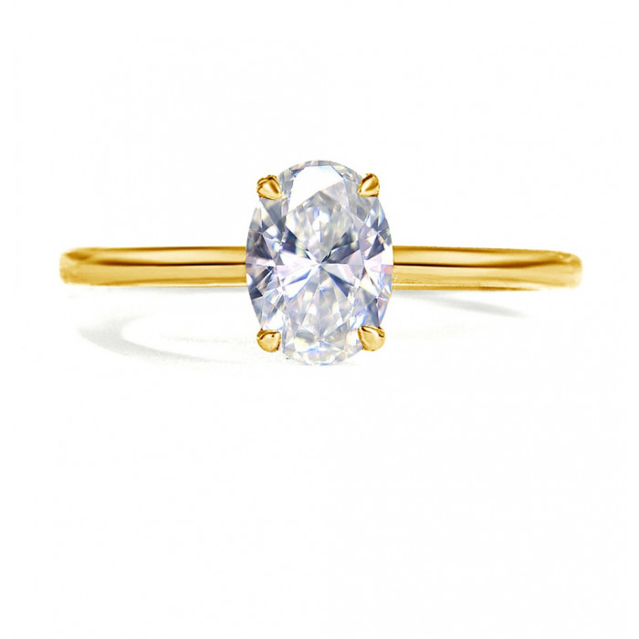 Sublime solitaire Moissanite