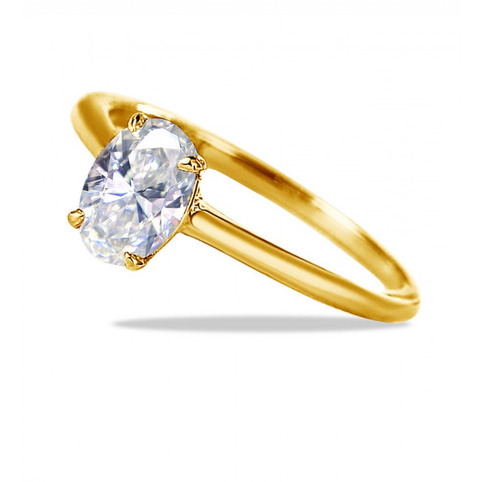 Sublime solitaire Moissanite