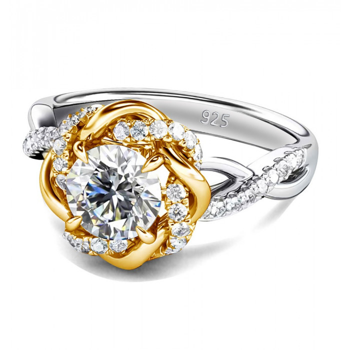 Suzie bague Moissanite