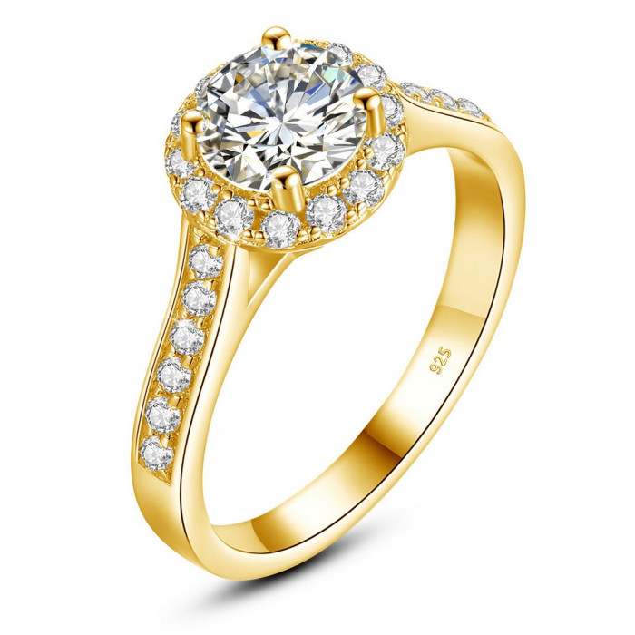 Yosra bague Moissanite