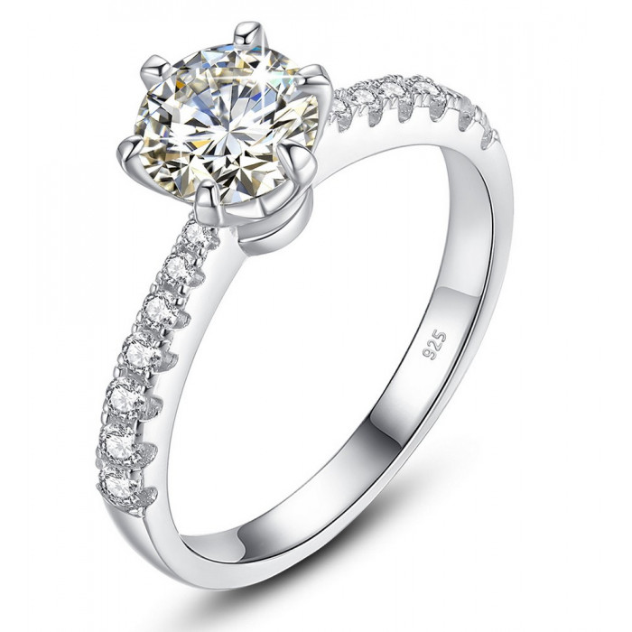 Arij bague Moissanite